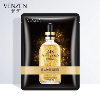 M351 มาส์กทองคำ 24k ให้ความชุ่มชื้น ควบคุมความมัน รูขุมขนกระชับ หน้ากระจ่างใส
