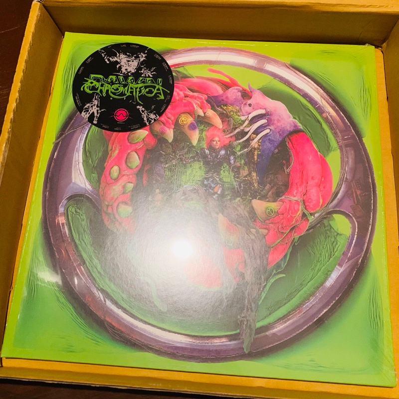 Lady gaga แผ่นเสียง vinyl  LP Chromatica remix sealed not CD