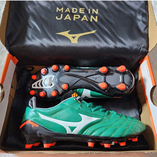 รองเท้า สตั๊ด ฟุตบอล มิซูโน่ Mizuno Morelia Neo หนังวัวแท้ ฟอกนุ่ม พิเศษ รุ่นท็อป ฟรี ของแถม ถุงผ้า + ดันทรง + กล่อง