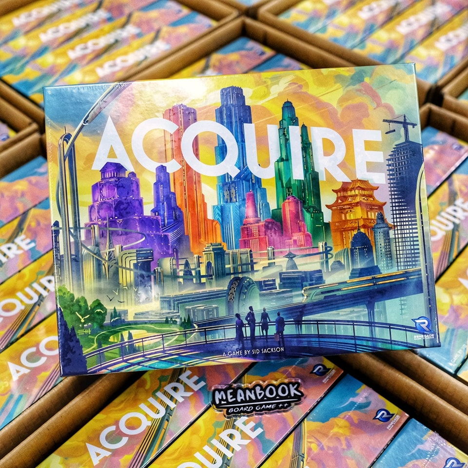 [มีของพร้อมส่ง] Acquire 2023 Edition รุ่นใหม่ Board Game [G2]