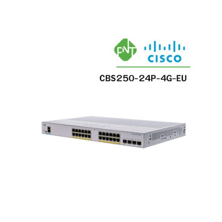 Switch Cisco CBS250 Smart 24-port GE, 4x1G SFP - CBS250-24T-4G-EU