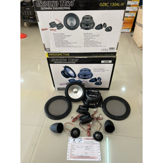 5990บาท ชุดลำโพงแยกชิ้น5.5”ยี่ห้อ GROUND ZERO ติดรถยนต์