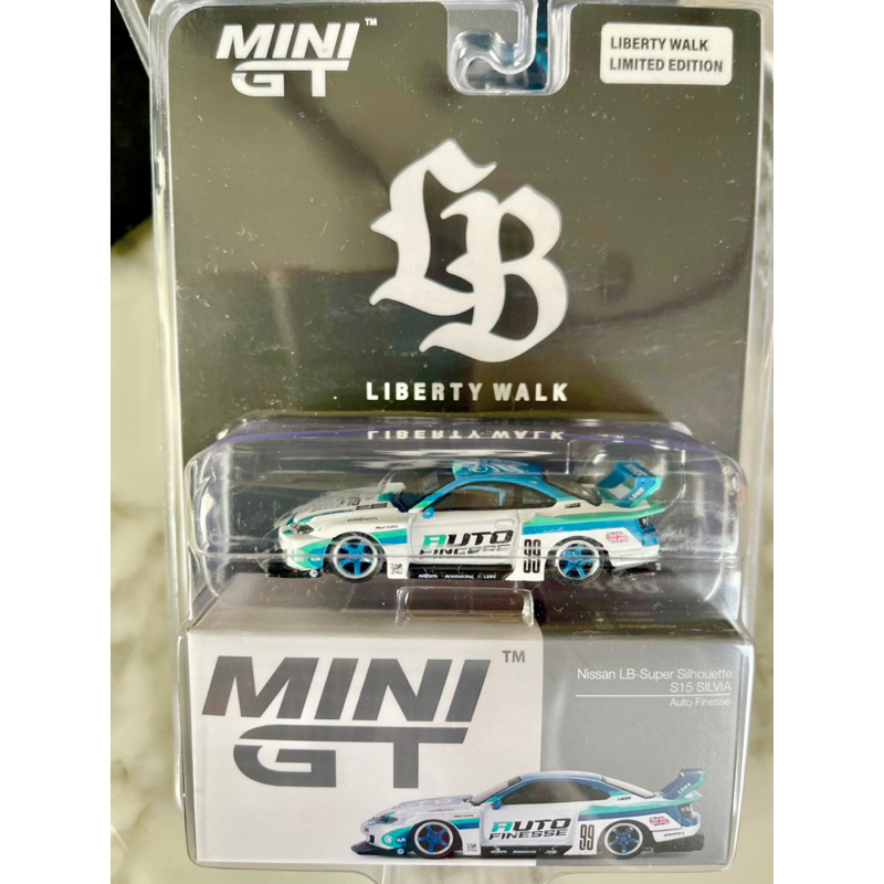 mini GT Nissan s15 Silvia LB japan