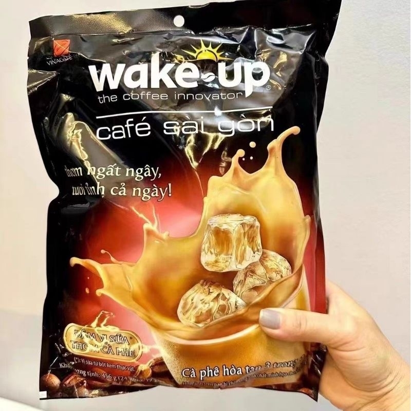 กาแฟเวียดนาม  Wake up Saigon  coffee 1 ถุง 24 ซอง
