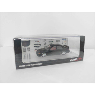 INNO64 1/64 Honda Civic Ferio SiR EG9 Black 1992