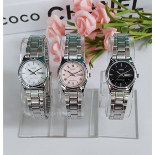 นาฬิกา Casio รุ่นLTP-V006D และ LTP-V006G นาฬิกาข้อมือผู้หญิง…