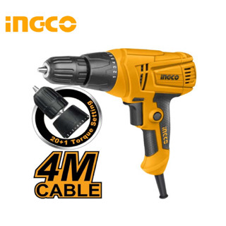 INGCO สว่านไฟฟ้า 280 วัตต์ (หัวสว่านแบบมือบิด) สายไฟยาว 4 เมตร รุ่น ED2808 ( Electric Drill ) B