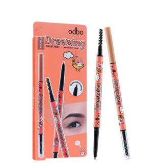 OD730 โอดีบีโอ ดรีมมิ่ง คอลลเลคชั่น สลิม อายบราว เพ็นซิล ดินสอเขียนคิ้ว ODBO Dreaming Collection Slim Eyebrow Pencil