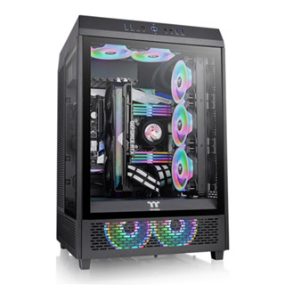 THERMALTAKE ( เคสคอมพิวเตอร์ แบบเปล่า ๆ ) CASE THE TOWER 500 BLACK / WHITE E-ATX Mid Tower