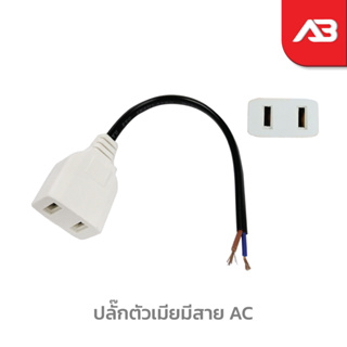 ปลั๊กตัวเมียมีสาย AC