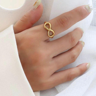 iInfinity ring (free size) -stainless steel