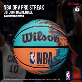 Wilson ลูกบาสเก็ตบอล NBA DRV Pro Streak เบอร์ 7 WZ3012501XB (1190)