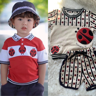 HONEY-H เต่าทอง set &amp; หมวก size 9-12