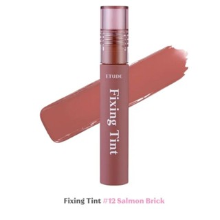 ETUDE Fixing Tint (4 g) อีทูดี้ ฟิกซิ่ง ทินท์ไม่เลอะมาส์ก​ สี​ salmon brick