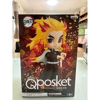 (ของแท้ สีA) Q posket เรนโงคุ เคียวจูโร่ ดาบพิฆาตอสูร Q posket Kimetsu no Yaiba - Kyojuro Rengoku Ver.A