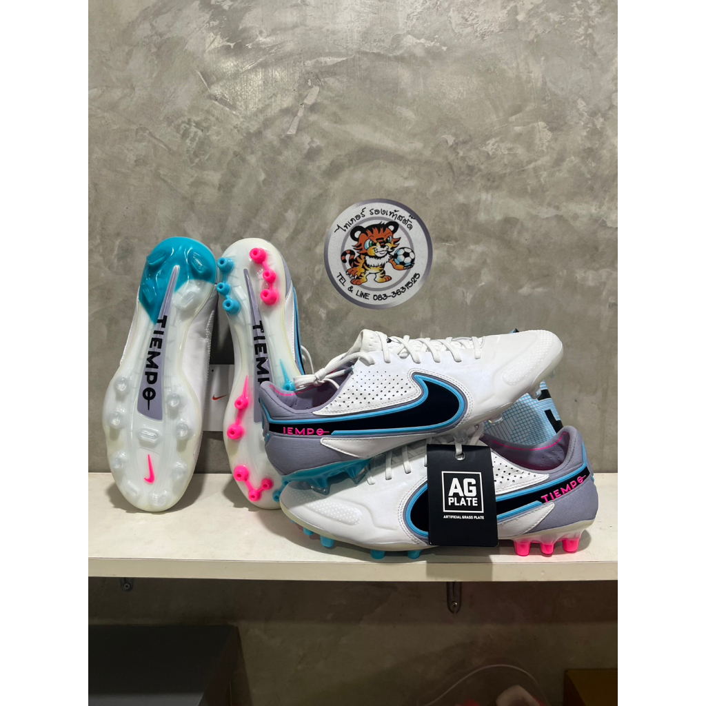 Nike Blast Pack Tiempo Legend9 Elite AG / FG ตัวท็อปของแท้ มือ1 ปุ่มเอจี หญ้าเทียม เอฟจี หญ้าจริง