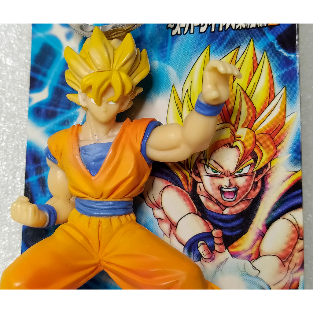 ของแท้ จากญี่ปุ่น พวงกุญแจ Dragon Ball Z Son Goku Figure Keychain ที่ห้อยกระเป๋า ฟิกเกอร์ โงกุน Banpresto