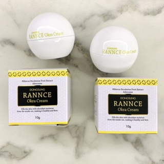 สูตรใหม่ ของแท้ Dongsung rannce cream 10g ลดริ้วรอย ฝ้า กระ ครีมเกาหลี สูตรใหม่กระปุกสีขาว