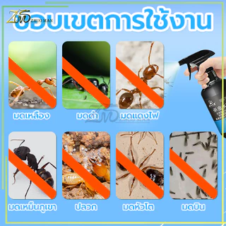 ยาฆ่ามดตายยกรัง ผงกำจัดมด 1 สเปรย์มีผลทันที ยากําจัดปลวก ยาฉีดมด ยาฆ่าแมลง ไม่มีสี ไม่มีกลิ่น ปกป้องยาวนาน ได้ผล 100%