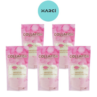 Collafish Collagen คอลล่าฟิช คอลลาเจน [5 ซอง][80,000 mg.] คอลลาเจนแกรนูล