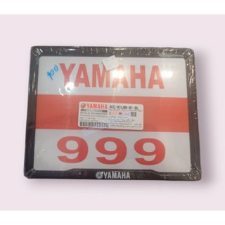 กรอบป้ายทะเบียนสีดำ👉ของแท้จากYAMAHA✨