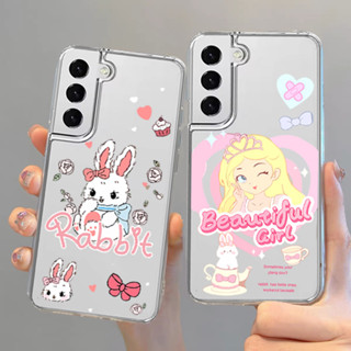 เคสโทรสัพท์ลายการ์ตูนน่ารักๆ เคสใส กันกระแทก สำหรับ SAMSUNG A03 A32 A72 A31 A32 4G A42 A52 A70 A71 4G 5G A80 A90 A20 A30