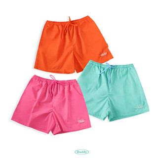 DADDY | Shorts New กางเกงขาสั้น ผ้า้cotton twill สีส้ม สีมิ้นท์ สีชมพูบานเย็น