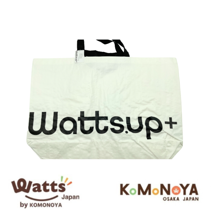 KOMONOYA ถุงช็อปปิ้ง WATTS.UP ขนาด 45 cm *45 cm *18 cm