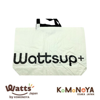 KOMONOYA ถุงช็อปปิ้ง WATTS.UP ขนาด 45 cm *45 cm *18 cm