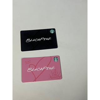 Starbucks card บัตรกระดาษไม่มีเงินในบัตร