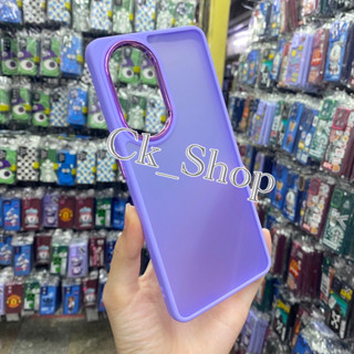 📮สินค้าพร้อมส่งในไทย🚚เคสTPUขอบสีหลังขุ่น สำหรับรุ่น Vivo Y53/Y21/Y17/Y02S/Y30/Y50/Y83/Y81/Y16/Y20