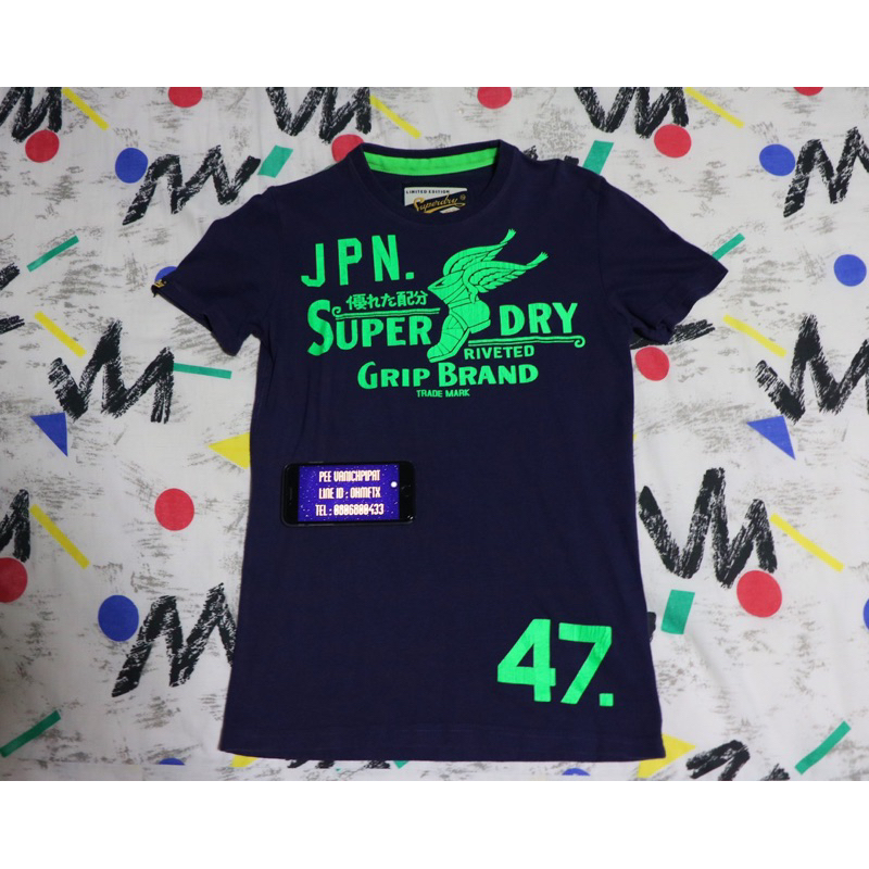 เสื้อยืด Superdry ของแท้ มือสอง✌🏻