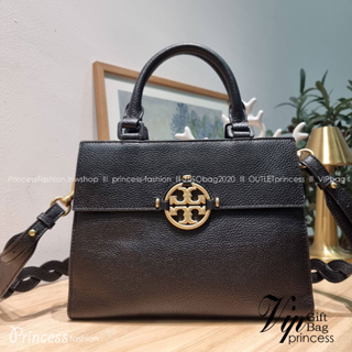 TORY BURCH MILLER TOP HANDLE SATCHEL ใหม่ล่าสุด กับกระเป๋าสะพายรุ่นยอดนิยม ที่มาในดีไซน์ top handle