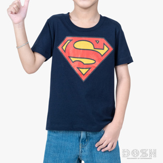 DOSH BOYS T-SHIRTS SUPERMAN เสื้อยืดคอกลม แขนสั้น เด็กผู้ชาย  DSBT5129-NV