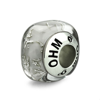 OHM Beads รุ่น Be Scattered Murano Glass Charm เครื่องประดับ บีด เงิน เแก้ว จี้ สร้อย กำไล OHMThailand