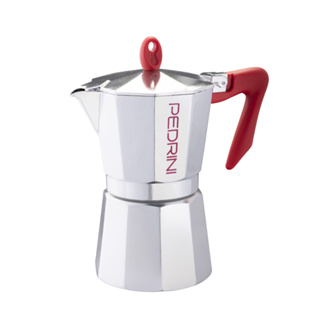 Pedrini Polished Aluminium Coffee Maker กาต้มกาแฟอลูมิเนียม