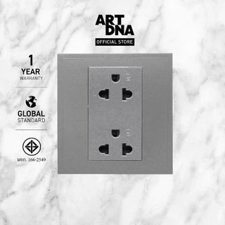ART DNA รุ่น D3 Series Double Euro & American Socket design switch สวิตซ์ไฟโมเดิร์น สวิตซ์ไฟสวยๆ ปลั๊กไฟสวยๆ