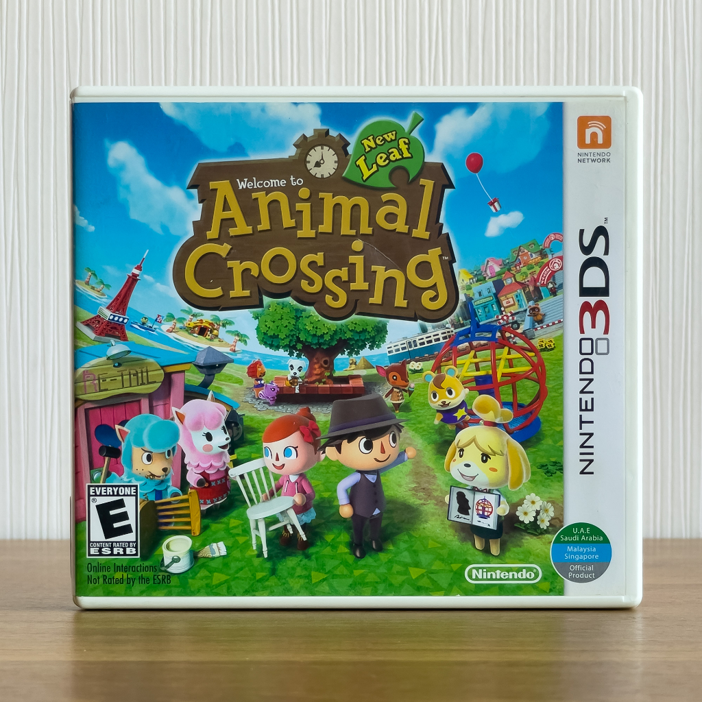 ตลับแท้ Nintendo 3DS : Animal Crossing New Leaf มือสอง โซน US