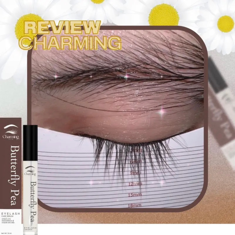 (พร้อมส่ง/ของแท้)ชาร์มมิ่งอาย เซรั่มเร่งขนตายาว x2 เซรั่มปลูกคิ้ว  เซรั่มขนตา ปลูกผม(ของแท้100%) - รูปที่ 4