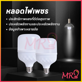 จัดส่งจากประเทศไทย หลอดไฟ LED ไฟLED หลอดไฟประหยัดพลังงาน220V ขั้ว E27 45W 55W 65W 85W แสงขาว แสงวอมไวท์สามารถป้องกันยุง