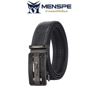 MENSPE บรรจุภัณฑ์ของแท้ 100% เข็มขัดหนังแท้ เข็มขัดผู้ชาย