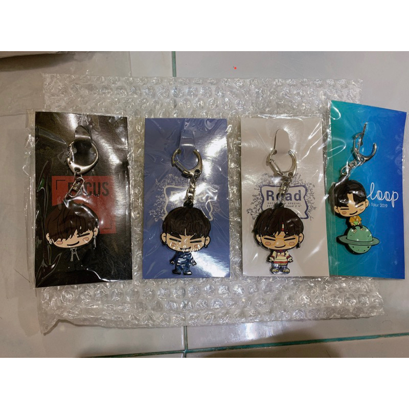 พวงกุญแจ Keyring #แจบอม GOT7 OFFICIAL 100% (Goods คอนเสิร์ตญี่ปุ่นและเกาหลี) #GOT7 #Jaebeom #GOT7ของ