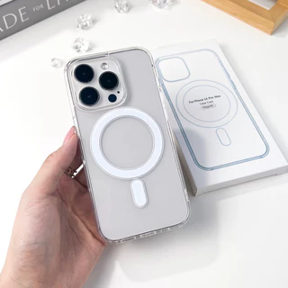 [i17]🔋พร้อมส่ง S43 เคสใสชาร์จไร้สายงานดี & เคส FEILATU เคสแม่เหล็ก for iPhone เคสไอโฟน เคสใส 16Plus,17Pro,17Promax
