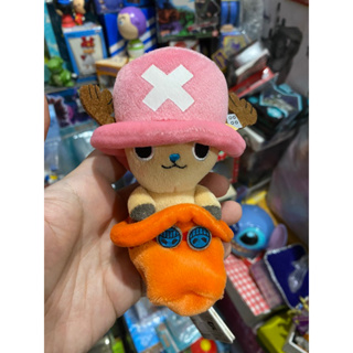 ตุ๊กตา วันพีซ ช๊อปเปอร์ x เอา I One Piece Plush Doll Chopper x Ace strap