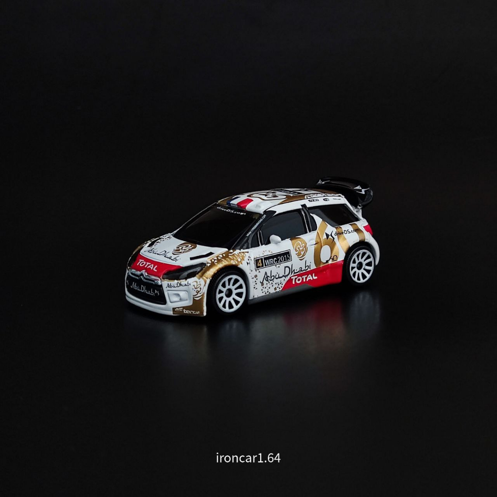 majorette Citroen ds3 no.4 ลายแข่ง WRC ฝอยทอง เบอร์4 หายาก