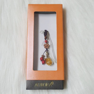 พวงกุญแจขวดทองดอกไม้สีน้ำตาล จากร้าน Aurora ของแท้ 100% / อ่านรายละเอียดให้ครบถ้วนก่อนสั่งซื้อนะคะ