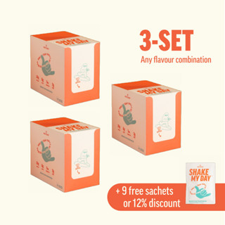 Saver Set: Three 480g Boxes or Tubs