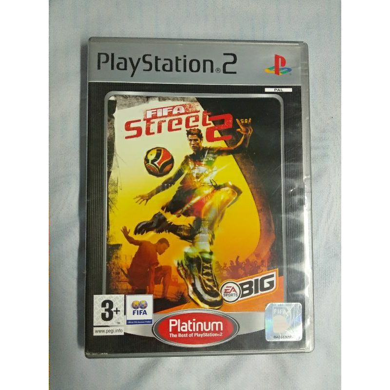 Fifa street 2แผ่นเกมสแท้ Ps2 pal