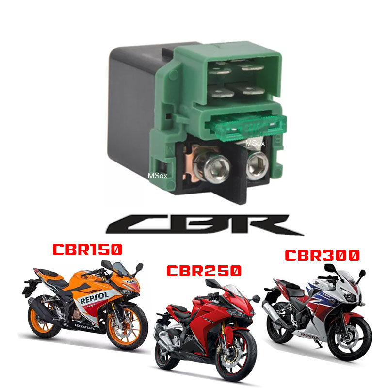 รีเลย์สตาร์ท CBR150 CBR250 CBR300 ดีเลย์ Cbr150 Cbr250 Cbr300 รีเลย์สตาร์ทcbr150 ดีเลย์สตาร์ทcbr250 