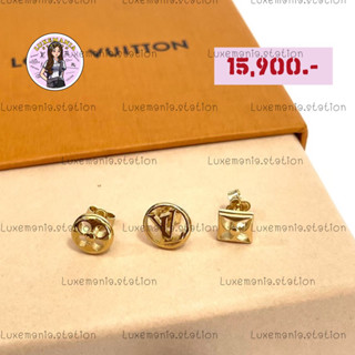 👜: New!! Louis Vuitton Crazy in Lock Earrings Set ‼️ก่อนกดสั่งรบกวนทักมาเช็คสต๊อคก่อนนะคะ‼️